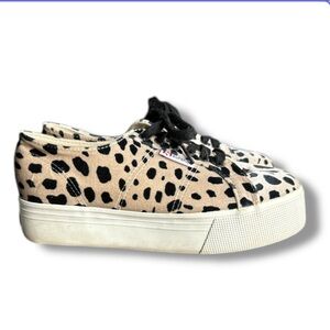 Trendy Leopard Print Women's Sneakers